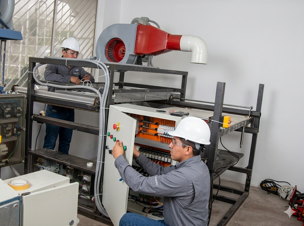 Automatización de termoformadora